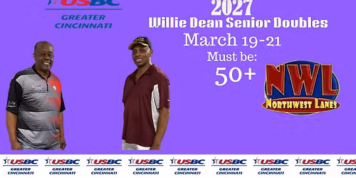 \ud83c\udfb3 2027 GCUSBC Willie Dean Senior Doubles Tournament \ud83c\udfb3