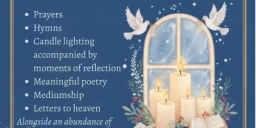 \ud83d\ude07\ud83d\udd6fChristmas Rememberence Service\ud83d\udd6f\ud83d\ude07