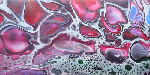Canvas Swipe Paint Pouring