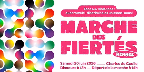 Marche des fiert\u00e9s Rennes 2026
