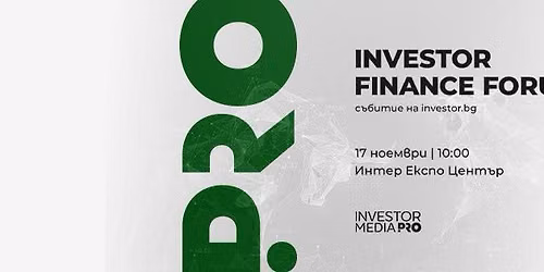 INVESTOR FINANCE FORUM 2026