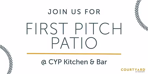 First Pitch Patio at Courtyard Pasadena