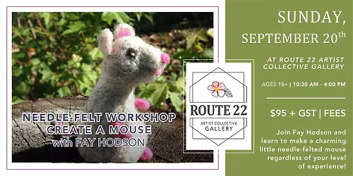Create a Needle-Felt Mouse!