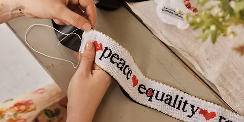 Holiday Craftivism Fun with Terri