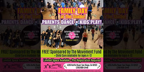 FAMILY DAY sponsored by The Movement Fund! 5\/30