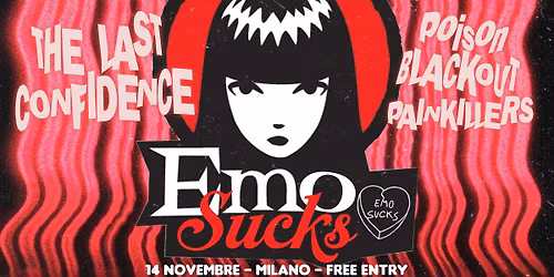 emo sucks \u2571 The Last Confidence + Poison Blackout + Painkillers