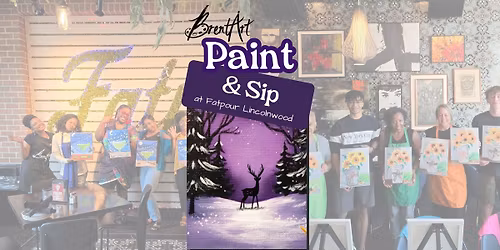 Paint & Sip at Fatpour Tap Works Lincolnwood December 14