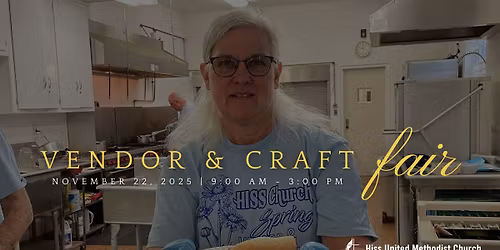 Fall Vendor & Craft Fair 2025 | Hiss United Methodist Church