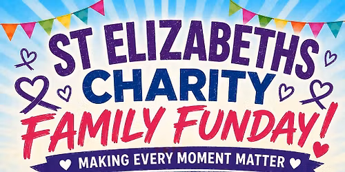 family funday in aid of st Elizabeth hospice