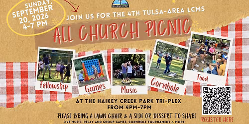 4th Tulsa Area LCMS All Church Picnic