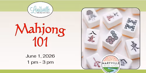 Mahjong 101 Class