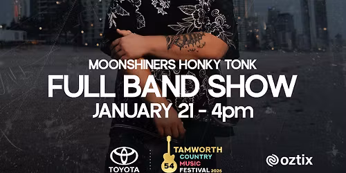 Jake Davey & Band with Special Guests - Moonshiners Tamworth