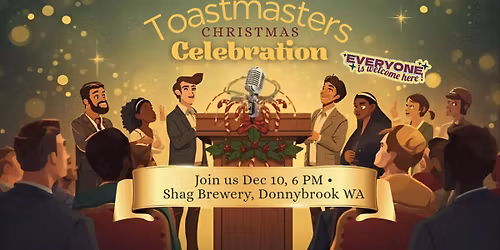 Toastmasters Christmas Do in Donnybrook \ud83c\udf84