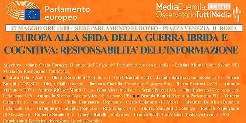 Europa alla sfida della guerra ibrida e cognitiva