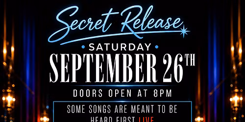 Secret Release September