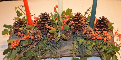 November Ladies Night:  Yule Log or Holiday Wreath