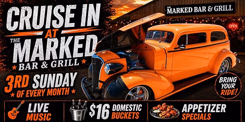 Cruise In at The Marked Bar 