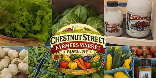 Opening Day of the Rome Farmer's Market 