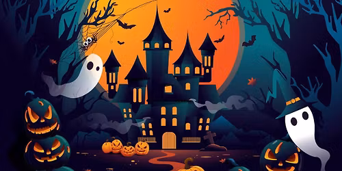 Family Halloween Party Night