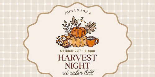 Harvest Night at Cider Hill