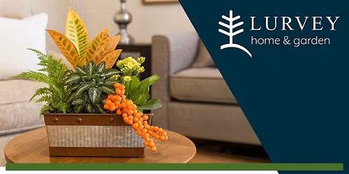Fall Indoor Tabletop Garden Class