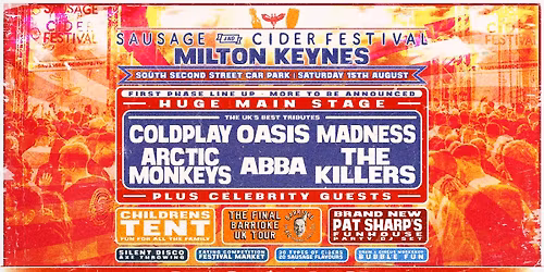 Sausage and Cider Festival - Milton Keynes 2026