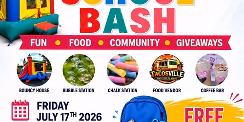 Back to School Bash at HV Griffin Park\/Fiesta de Regreso a Clases en HV Griffin Park