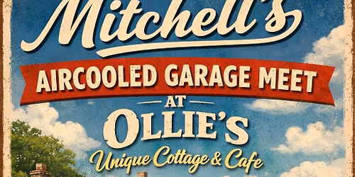 Mitchell\u2019s aircooled garage meet #2 at Ollie\u2019s unique cottage and cafe 