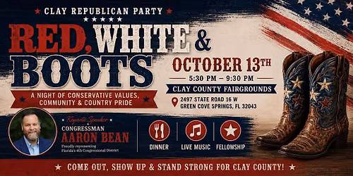 Red, White, and Boots