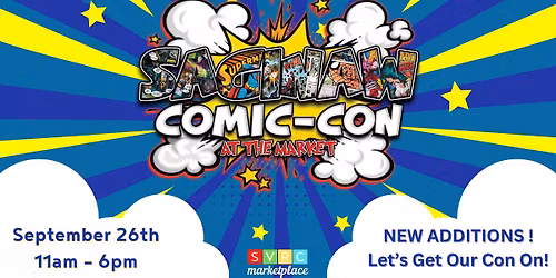Saginaw Comic Con at The Market!
