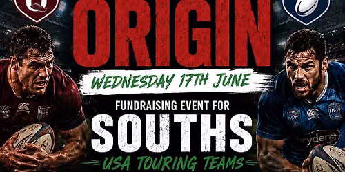 Game 2 State of Origin fundraiser 