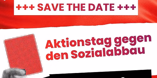 Protest gegen den sozialen Kahlschlag