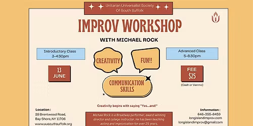 Improv Workshop - Beginners and Advanced