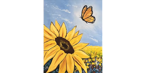 Summer Sunflower Glow - Paint and Sip in Houston | Classpop!\u2122