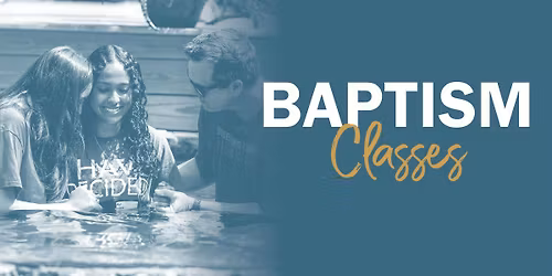 Baptism Class for Students
