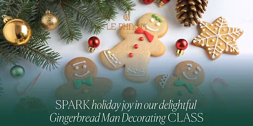 Gingerbread Man Decorating CLASS