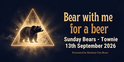 Bear Pride 2026: Bear with me for a Beer (Sunday Bears)