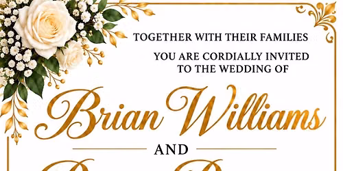 Brian and Bonnie\u2019s wedding