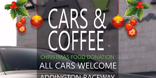 Christmas Cars & Coffee, bring a Food Bank Donation