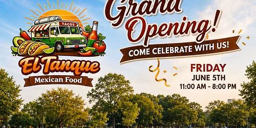 Opening come celebrate with us 