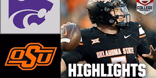 Oklahoma State Cowboys at Kansas State Wildcats Football