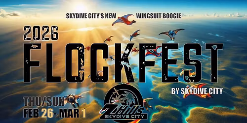 Flockfest 2026 Wingsuit Boogie