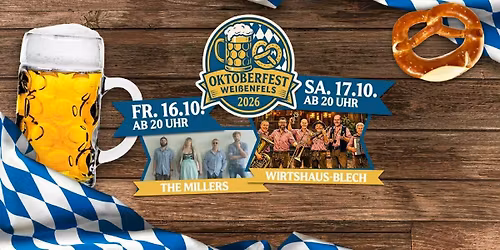 Oktoberfest Wei\u00dfenfels 2026