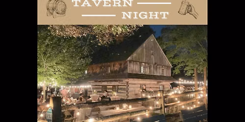 Tavern Night at Morgan Log House