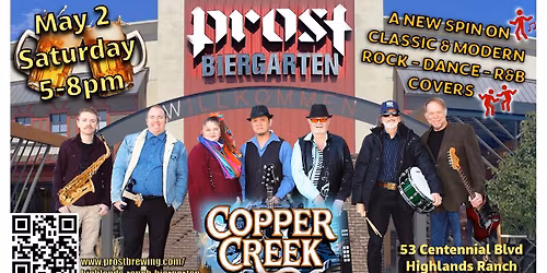 Copper Creek live at the Prost Biergarten, Highlands Ranch