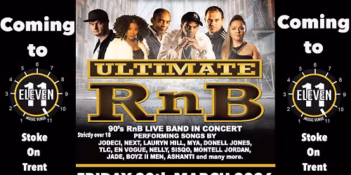 Ultimate RnB live at Eleven Stoke