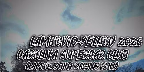Carolina Supercar Club\/Lamborghini Raging Bull 2026