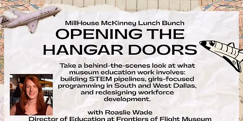 Lunch Bunch - Frontiers of Flight and Space with Rosalie Wade