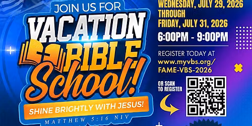 Shine Brightly with Jesus Vacation Bible School