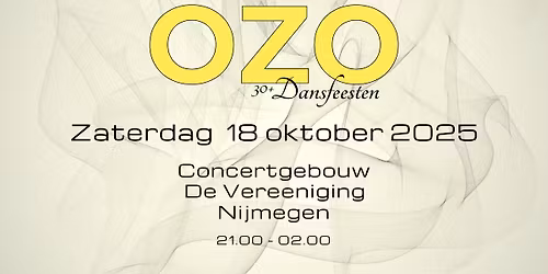 OZO Zaterdag 18 oktober De Vereeniging